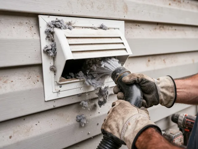 Professional dryer vent cleaning by West Hollywood Dryer Vent Cleaning in West Hollywood