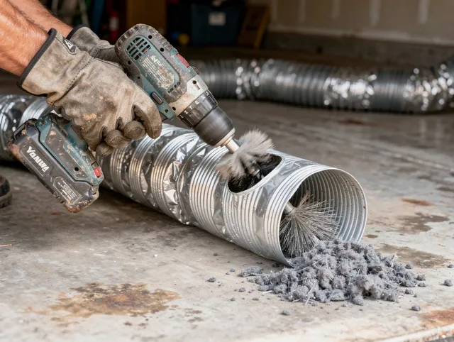 Professional duct cleaning by West Hollywood Dryer Vent Cleaning in West Hollywood