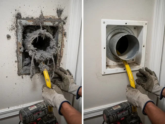 Expert gas dryer vent cleaning by West Hollywood Dryer Vent Cleaning in West Hollywood